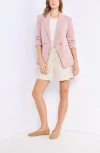 Leith Tailored Double Breasted Blazer In Pink