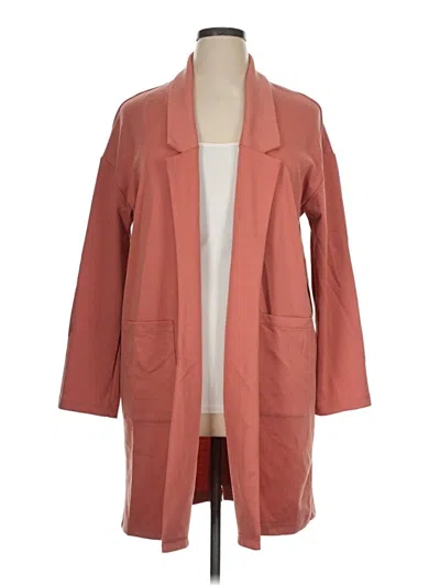 Pre-owned Leith Trenchcoat In Pink