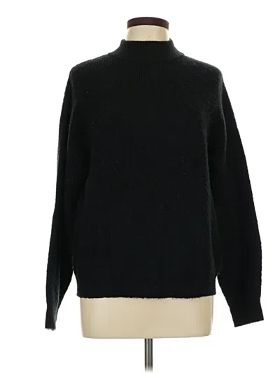 Pre-owned Leith Turtleneck Sweater In Black