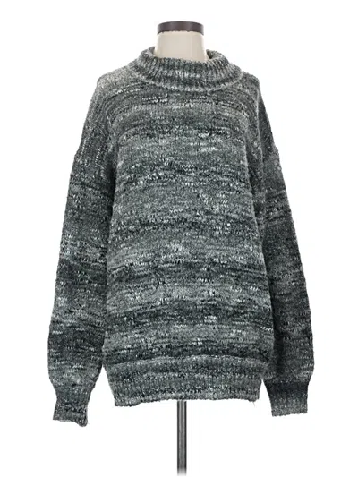 Pre-owned Leith Turtleneck Sweater In Gray