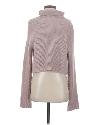 Pre-owned Leith Turtleneck Sweater In Tan