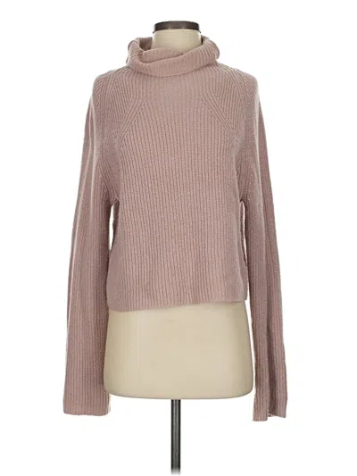 Pre-owned Leith Turtleneck Sweater In Tan