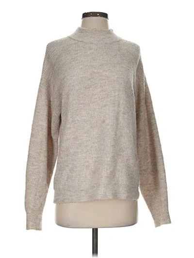 Pre-owned Leith Turtleneck Sweater In Tan