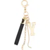 Leith Varsity Initial Bag Charm In Multi