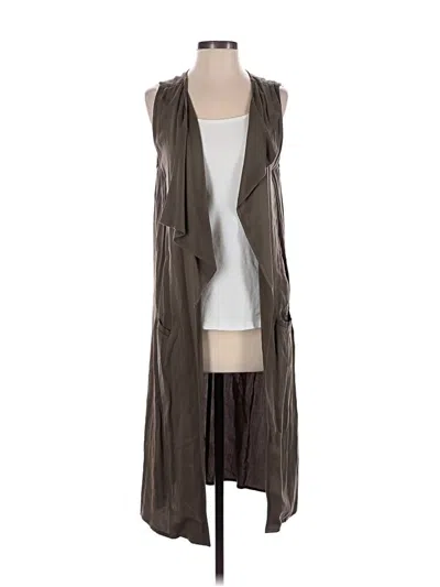 Pre-owned Leith Vest In Gray