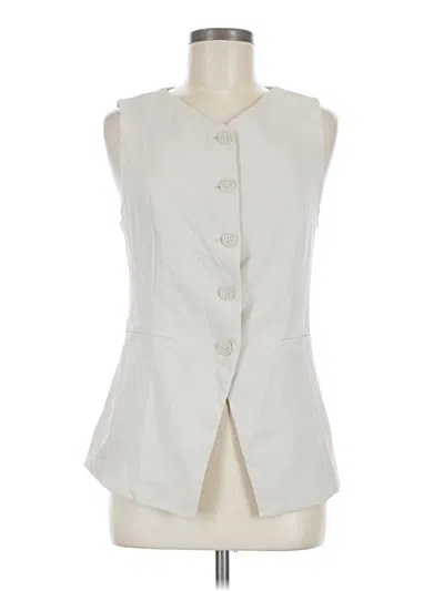 Pre-owned Leith Vest In Ivory