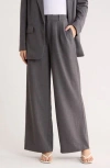 Leith Wide Leg Pants In Blue