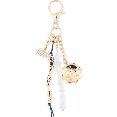 Leith Zodiac Cluster Bag Charm In Gold