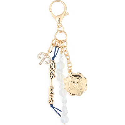Leith Zodiac Cluster Bag Charm In Transparent