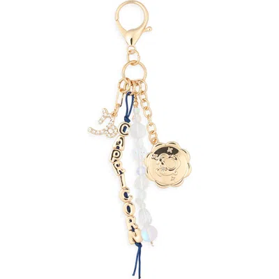 Leith Zodiac Cluster Bag Charm In Gold
