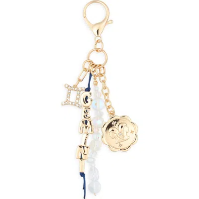 Leith Zodiac Cluster Bag Charm In Gold