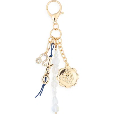 Leith Zodiac Cluster Bag Charm In Gold