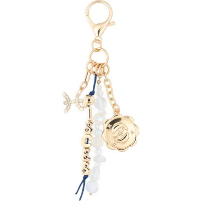 Leith Zodiac Cluster Bag Charm In Gold