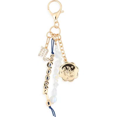Leith Zodiac Cluster Bag Charm In Gold