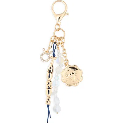 Leith Zodiac Cluster Bag Charm In Gold