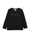 LEITMOTIV LEITMOTIV TODDLER BOY T-SHIRT BLACK SIZE 6 COTTON, ELASTANE