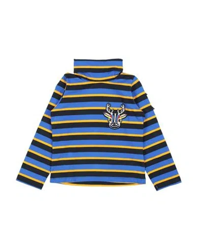 Leitmotiv Toddler Boy T-shirt Blue Size 6 Cotton, Elastane In Blue