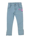 LEITMOTIV LEITMOTIV TODDLER GIRL JEANS BLUE SIZE 6 COTTON, ELASTANE