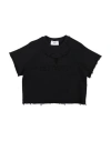 Leitmotiv Toddler Girl Sweatshirt Black Size 4 Cotton In Black