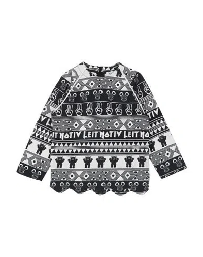 Leitmotiv Babies'  Toddler Girl Sweatshirt Black Size 6 Cotton