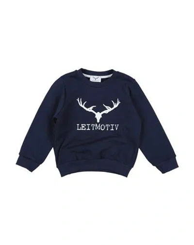 Leitmotiv Babies'  Toddler Girl Sweatshirt Navy Blue Size 6 Cotton