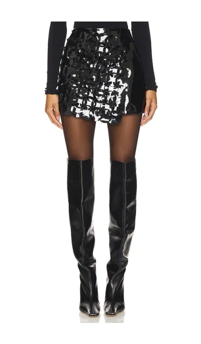 Leje Puzzle Skirt In 블랙
