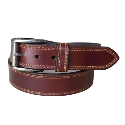 Lejon Leather Goods Men's T-moro Belt In Brown