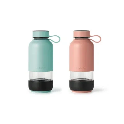 Lekue Bottle To Go In Coral