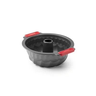 Lekue Non-stick Fluted Cake Pan Cake Mould In Gray