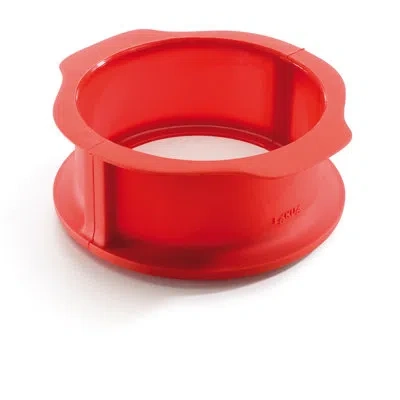 Lekue Springform Cake Mold With Ceramic Plate Ø 5.9 In (15 Cm) In Red