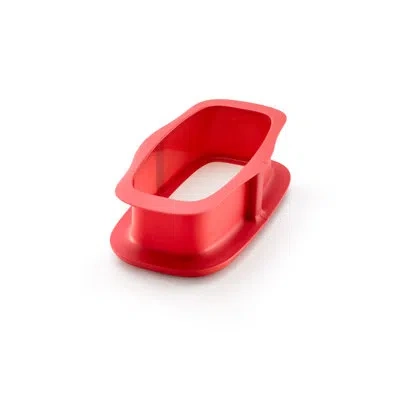 Lekue Springform Loaf Mold With Ceramic Plate, 9.4" (24 Cm) In Red