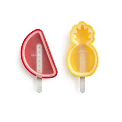 Lekue Stackable Tropical Ice Pop Molds, Set Of 4 In Mixed