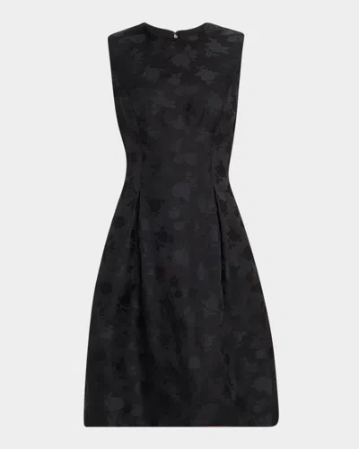 Lela Rose Betsy Rose Fil Coupe Sleeveless Dress