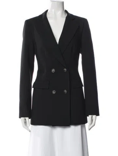 Pre-owned Lela Rose Blazer In Black