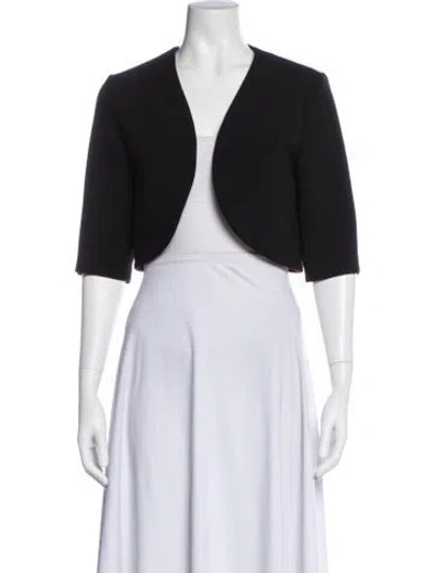Pre-owned Lela Rose Bolero In Black