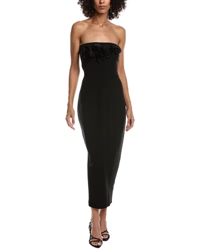 LELA ROSE LELA ROSE BUBBLE MIDI DRESS