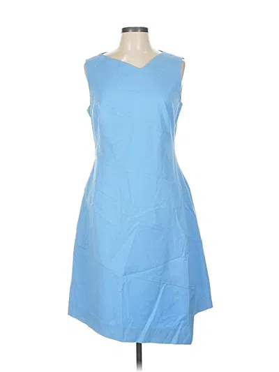 Pre-owned Lela Rose Casual Dress In Blue