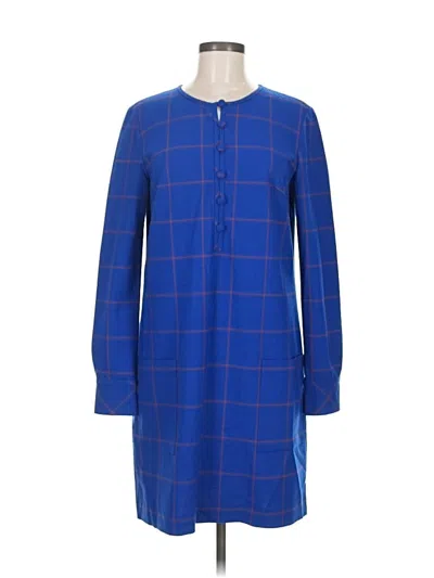 Pre-owned Lela Rose Casual Dress In Blue