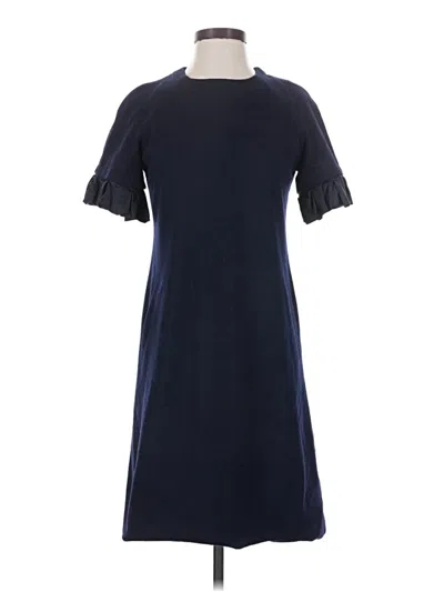 Pre-owned Lela Rose Casual Dress In Blue