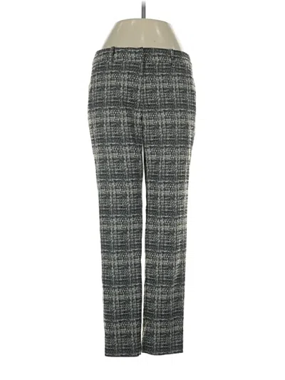 Pre-owned Lela Rose Casual Pants In Gray