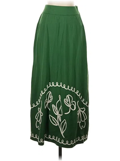 Pre-owned Lela Rose Casual Skirt In Green