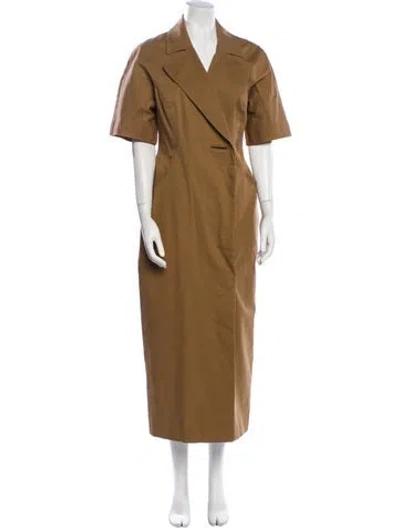 Pre-owned Lela Rose Coat In Neutral