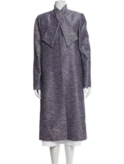 Pre-owned Lela Rose Coat W/ Tags In Purple