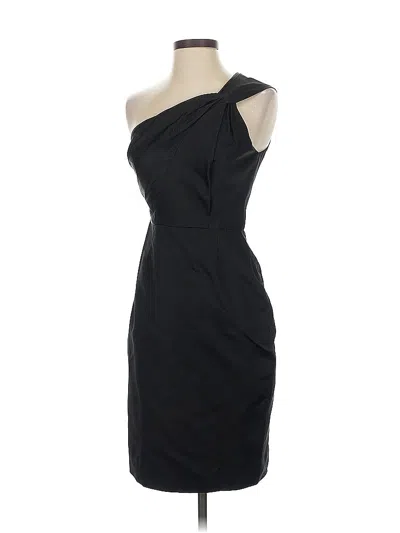Pre-owned Lela Rose Cocktail Dress In Black