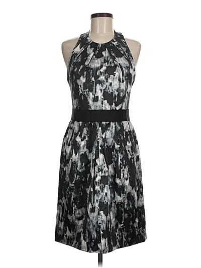 Pre-owned Lela Rose Cocktail Dress In Black