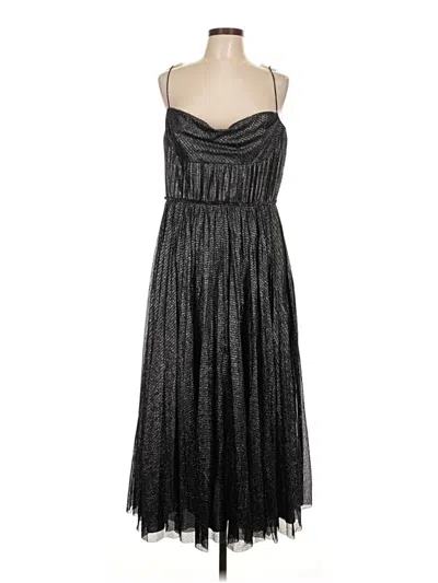 Pre-owned Lela Rose Cocktail Dress In Black