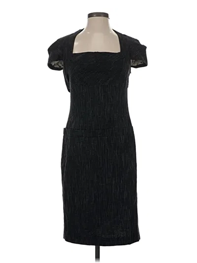 Pre-owned Lela Rose Cocktail Dress In Black
