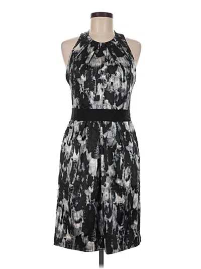 Pre-owned Lela Rose Cocktail Dress In Black