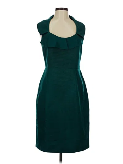 Pre-owned Lela Rose Cocktail Dress In Blue