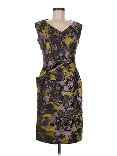 Pre-owned Lela Rose Cocktail Dress In Green